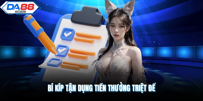 Bí kíp tận dụng tiền thưởng triệt để