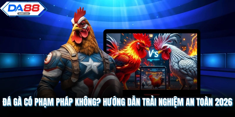 Đá Gà Có Phạm Pháp Không? Hướng Dẫn Trải Nghiệm An Toàn 2026