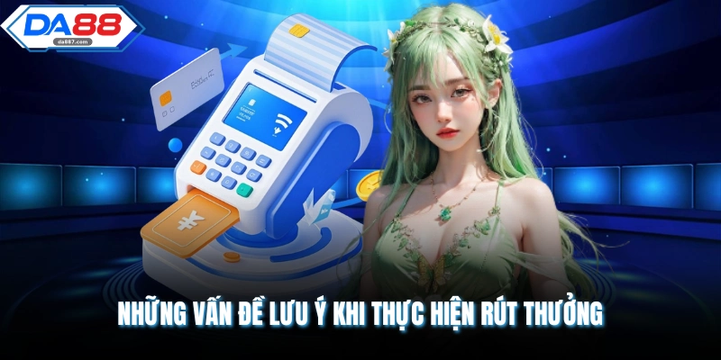 Những vấn đề lưu ý khi thực hiện rút thưởng