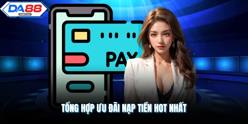 Tổng hợp ưu đãi nạp tiền hot nhất